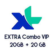 Paket Data Paket Data XL Combo VIP - Extra Combo VIP 20GB +20GB