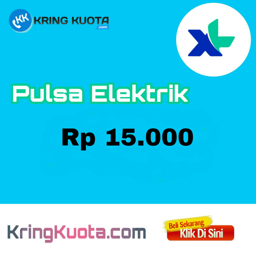 Pulsa Isi Ulang Pulsa XL - Pulsa 15.000